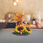 Flower Fairy with Sunflowers Figurine Home Decor Gifts