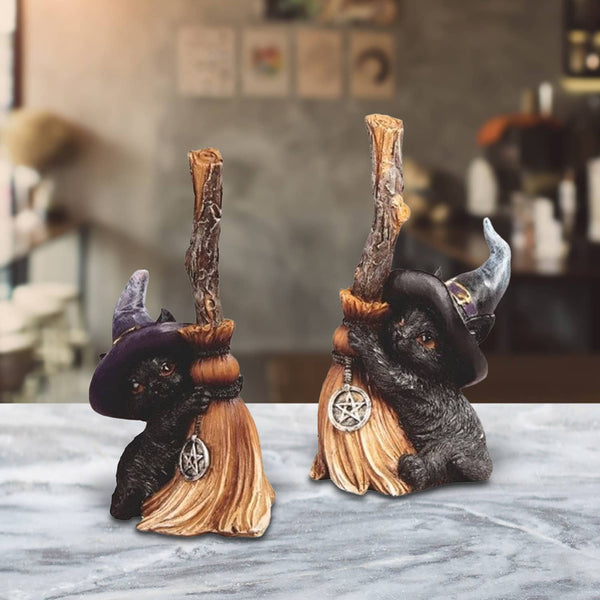 Black Cat Broom