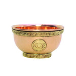 Triple Moon Copper Smudge Burner Bowl