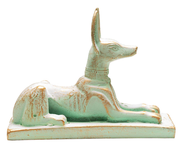 Anubis Reclining Patina - 3"