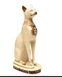 Bastet Cats Statues - White